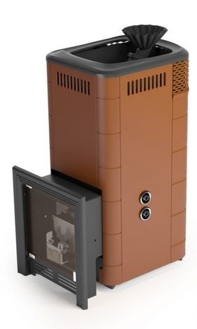 Печь для бани на газу TMF Таймыр XXL 2017 Carbon БСЭ ЗК ТО терракота в Красноярске